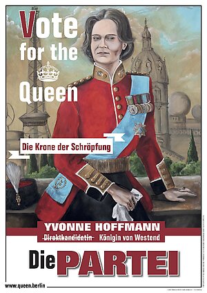 Bild von Yvonne Hoffmann, Königin von Westend-Charlottenburg Wilmersdorf und Witzleben